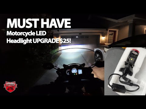 The BEST New 2025 LED Motorcycle Headlight Upgrade EVERYONE NEEDS