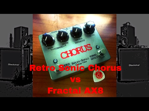 AXE FX II / AX8 vs Analog Chorus Pedal (Digital vs Analog FX)
