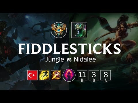 Fiddlesticks Jungle vs Nidalee - TR Master Patch 8.24