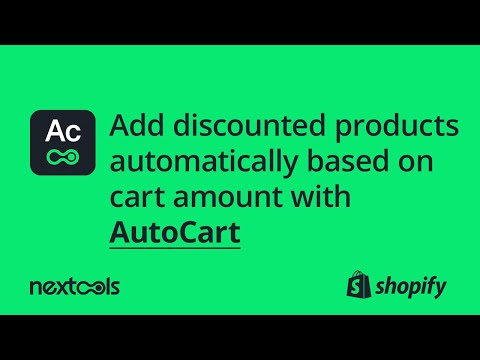 Add Discounted product based on cart amount