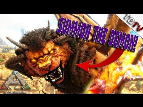SUMMONING THE MANTICORE!! SCORCHED EARTH ARTIFACT LOCATIONS - Ark Scorched Earth S1E8  (Gameplay)