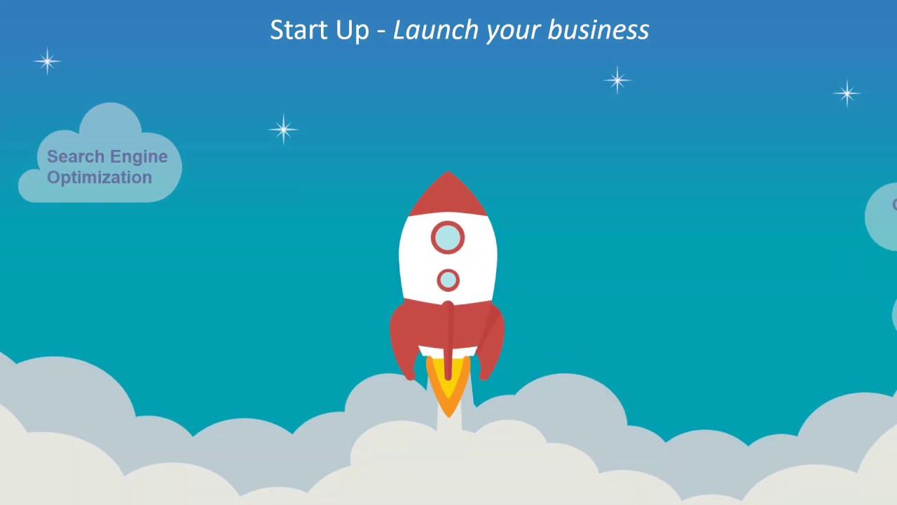 Start Up Launch PowerPoint Presentation Slides Template