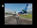 Pesawat cargo tergelincir di bandara Sentani Pesawat cargo tergelincir di bandara Sentani