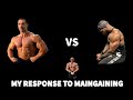 Chris Jones Vs. Greg Doucette - Maingaining - Bulking for Natural Lifters - MY RESPONSE