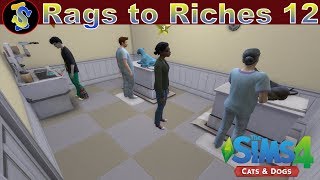 Let's Play The Sims 4 Rags to Riches Cats and Dogs EP12