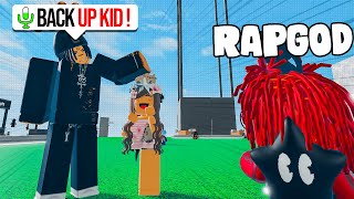 E-GIRLS BOYFRIEND WAS SHOCKED.. (RAPPING ON ROBLOX VOICE CHAT)