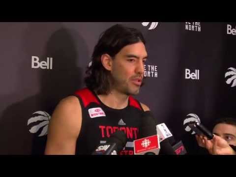 Raptors Shootaround: Luis Scola - November 25, 2015