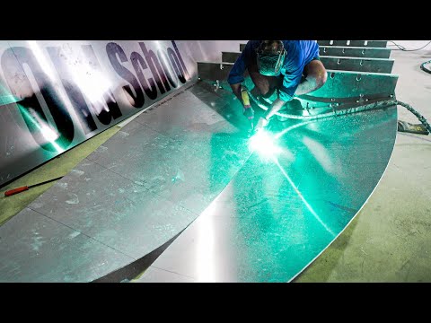 Hand Cut Aluminium Boat Build | Part 1
