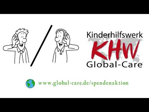 Starte deine eigene Spendenaktion mit Global-Care!