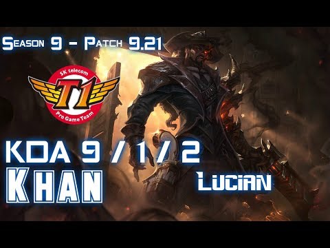 SKT T1 Khan LUCIAN vs CAMILLE Top - Patch 9.21 EUW Ranked