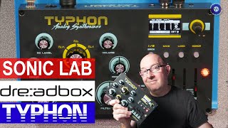 Video thumbnail for Dreadbox Typhon Synthesizer - SonicLAB Review by sonicstate