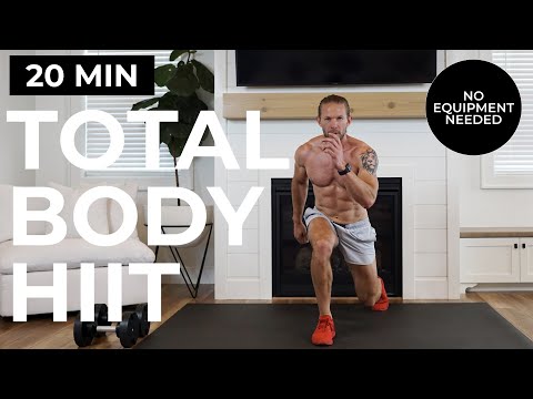 20 Min SWEATY Total Body HIIT Workout Circuit (Bodyweight Only)