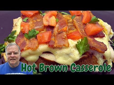 Hot Brown Casserole-Celebrate Kentucky with this Traditional State Dish just in time for the Derby!