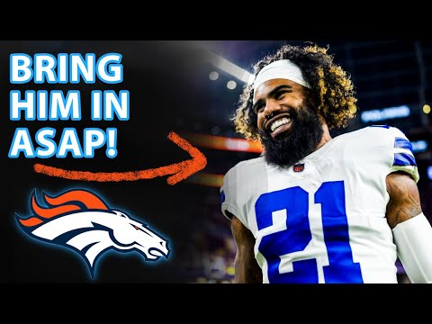🚨 Ezekiel Elliot Should SIGN with the Denver Broncos after Dameon Pierce Signs with the Chiefs!