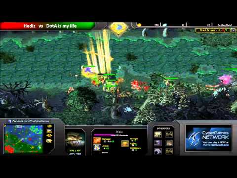 CGnetworkTV GMPGL July DotA 2013 - Hediz vs DotA is my life