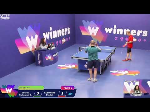 WINners CUP table 2  25.10  Zaitsev Aleksandr A - Kuzmenko Dmitrii  10:45