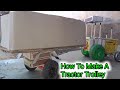 How To Make A Tractor Trolley With Matchbox Matchbox Tractor Trolley RAJ Project