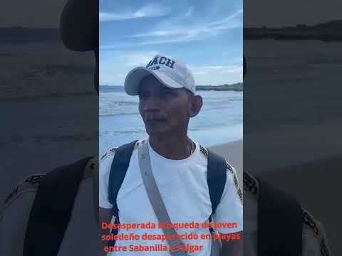Desesperada búsqueda de joven soledeño desaparecido en playas de Salgar en Puerto Colombia Atlantico