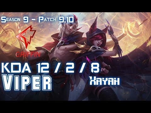 GRF Viper XAYAH vs KALISTA ADC - Patch 9.10 KR Ranked