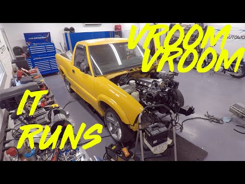 LS Swap S10 Xtreme- THE FIRST START!
