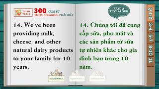 [TOEIC SPEAKING] - Luyện tập phần READ THE TEXT ALOUD với phương pháp SHADOWING - Phần 1