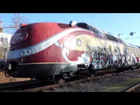Urbexing: verlassener Trans-Europ-Express VT 11.5 November 2018 / Exploring abandoned TEE-train