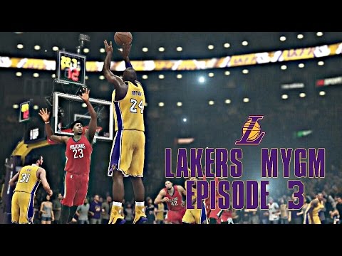 NBA 2K15 PS4 Lakers MyGM - Soo Close! (EP.3)