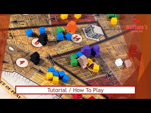 Tammany Hall [Board Game] - Tutorial / How to Play with Examples