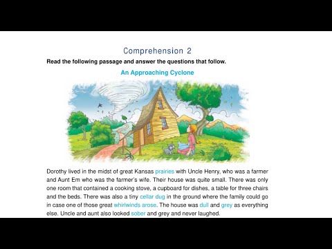 Vocabulary & Comprehension 2|Class-5 |Grammar Success With Composition