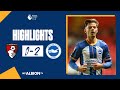 PL Cup Highlights: Bournemouth 0 Albion 2