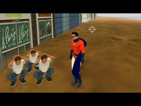 ► Vegas Crime Simulator #95 | Angry Superman Transformer Vegas Android Walkthrough