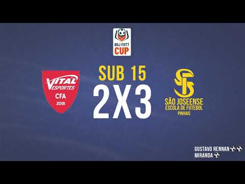 BDJ FUT7 CUP 2022 | VITAL ESPORTES X SÃO JOSEENSE ESCOLA PINHAIS | SUB 15 (30/10/22)