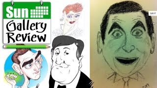 How to draw Caricatures - The Sunday Gallery Review Show