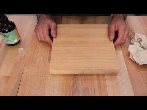 Holzpflege / Holz ölen / natürlicher Holzschutz / Leinöl Holz