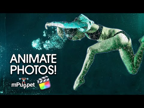 ANIMATE PHOTOS IN FINAL CUT PRO EASILY // MPUPPET BY MOTIONVFX REVIEW & TUTORIAL