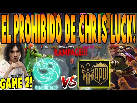 BEASTCOAST vs APU KINGS [GAME 2] BO3 - Chris Luck RAMPAGE - DPC SA WINTER TOUR 2022 DOTA 2