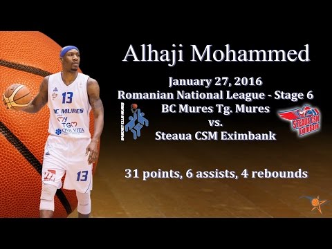 Alhaji Mohammed vs. Steaua CSM - Jan 27, 2016