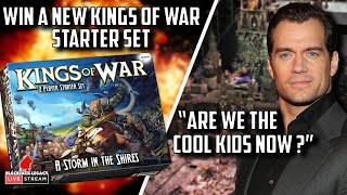 Can Henry Cavill Change the Face of Wargaming + Win a Kings of War Starter Set - Monday Night Live