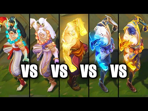 All Legendary Lee Sin Skins Comparison Storm Dragon God Fist Heavenscale Divine Mythic Chroma