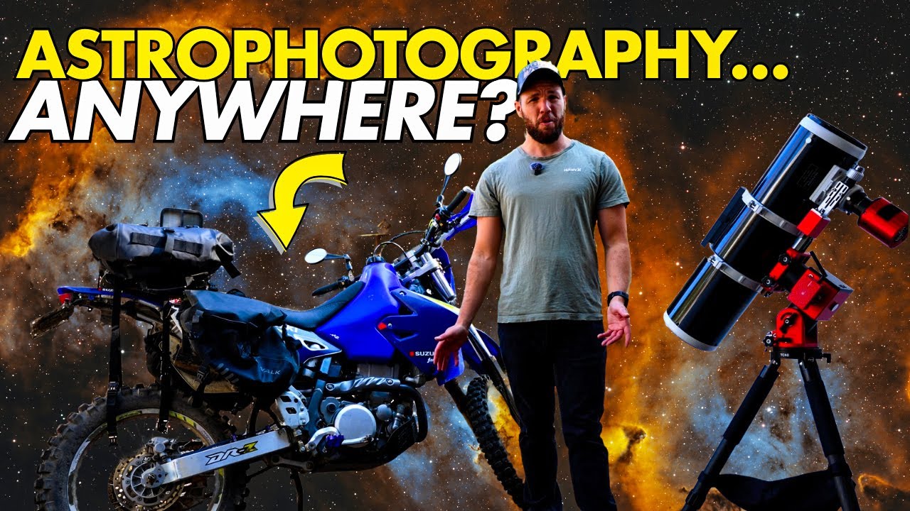 AstroMoto Vlog #2: Loading a Newtonian on a Motorcycle