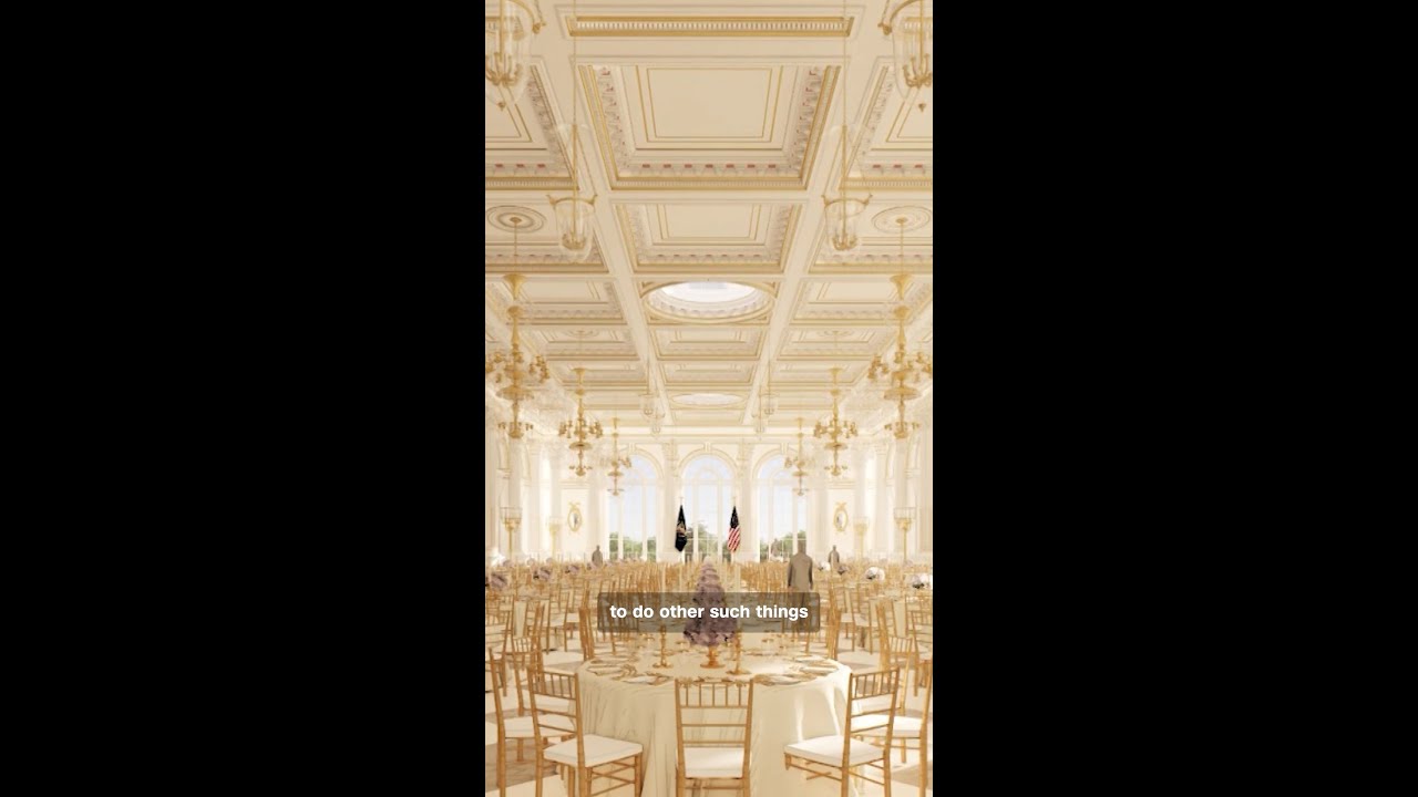 Secret contract for Trump's White House ballroom revealed