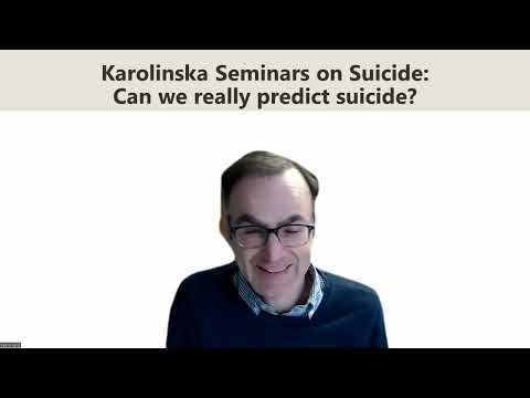 Seena Fazel: Can we really predict suicide?