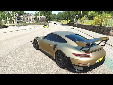 Porsche 911 GT2 RS REALISTIC CARZY DRIVE (Forza Horizon 4) | xpergamingtech
