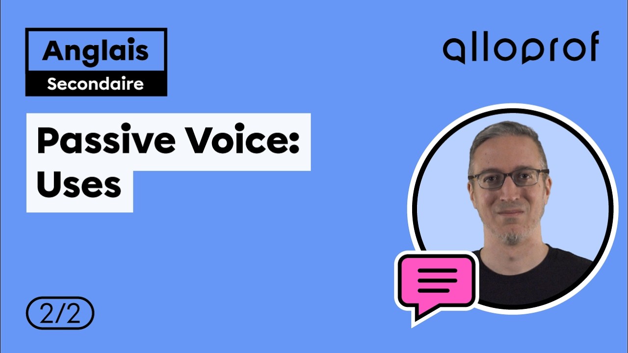 Passive Voice: Uses