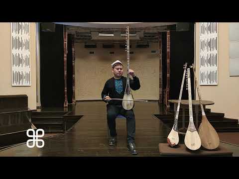 Uyghur musical instruments. Sattar, Tanbur, Dutar.