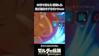 10秒で笑える顔が面白すぎるリンクｗｗ【ゼルダの伝説 ブレス オブ ザ ワイルド】