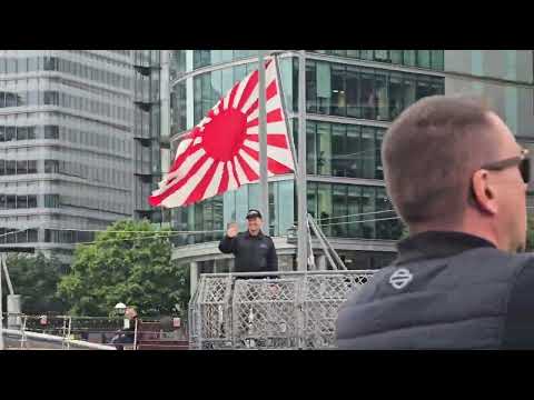 Japanese war ship next to HMS BELFAST ##hmsbelfast