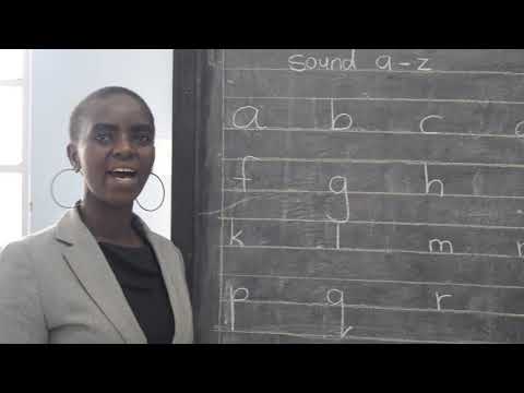Fanaka Junior School Pp1 Language lesson 1