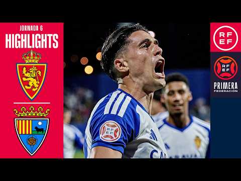 Resumen Real Zaragoza vs CD Teruel Jornada 6
