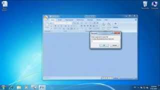Remove Password from Word Document 2007/2010/2013